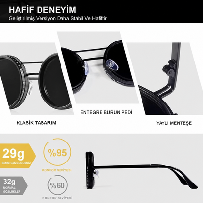 Ayarlanabilir Polarize Güneş Gözlüğü | Lumoro
