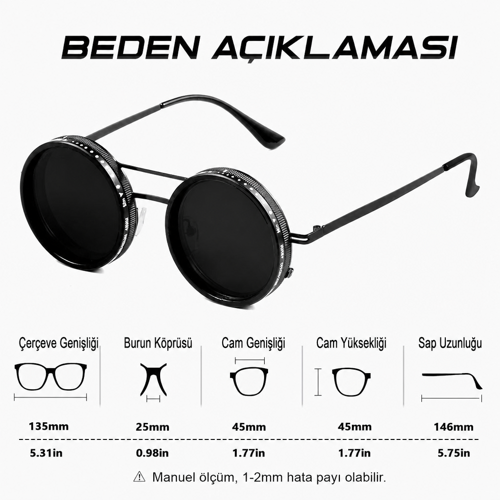 Ayarlanabilir Polarize Güneş Gözlüğü | Lumoro